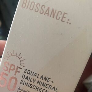 Biossance Sunscreen 50